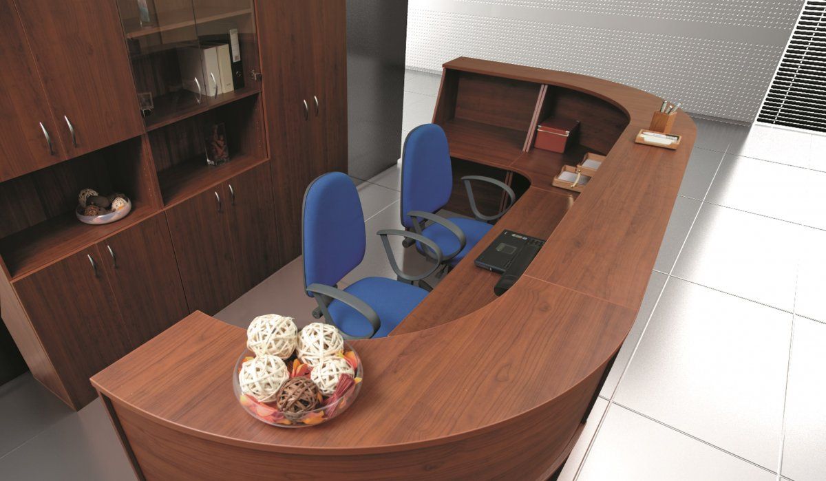 Угловая стойка-ресепшн ЭДЕМ-1 - вид 4