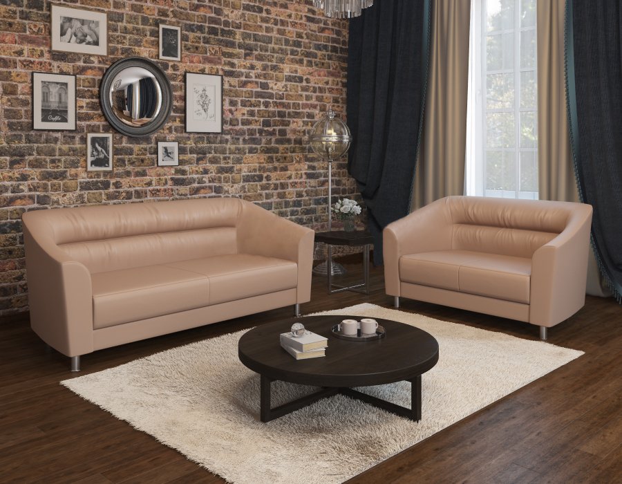 2-местный офисный диван Райт - вид 5