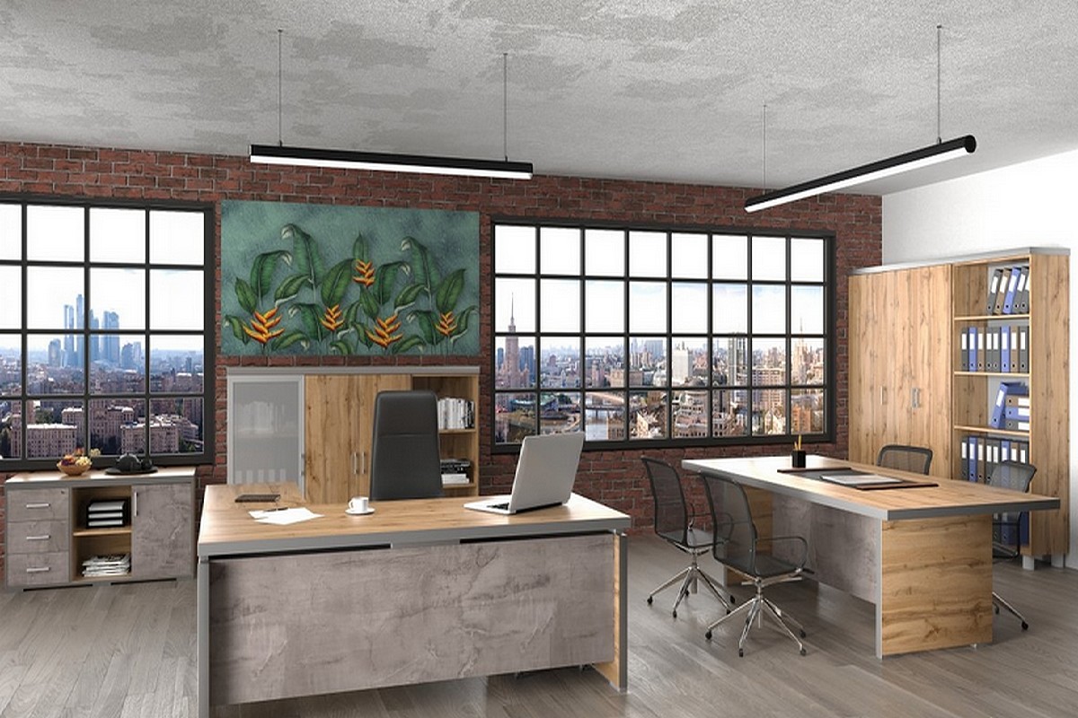 Классическая мебель в кабинет Турин - вид 8