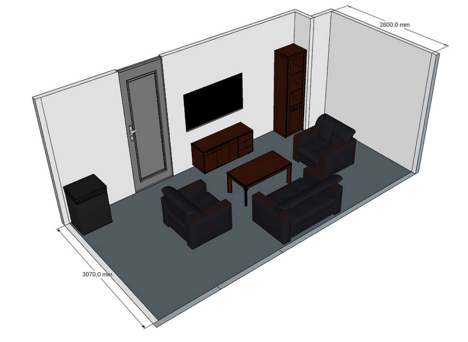 2-местный офисный диван Боссо - вид 20