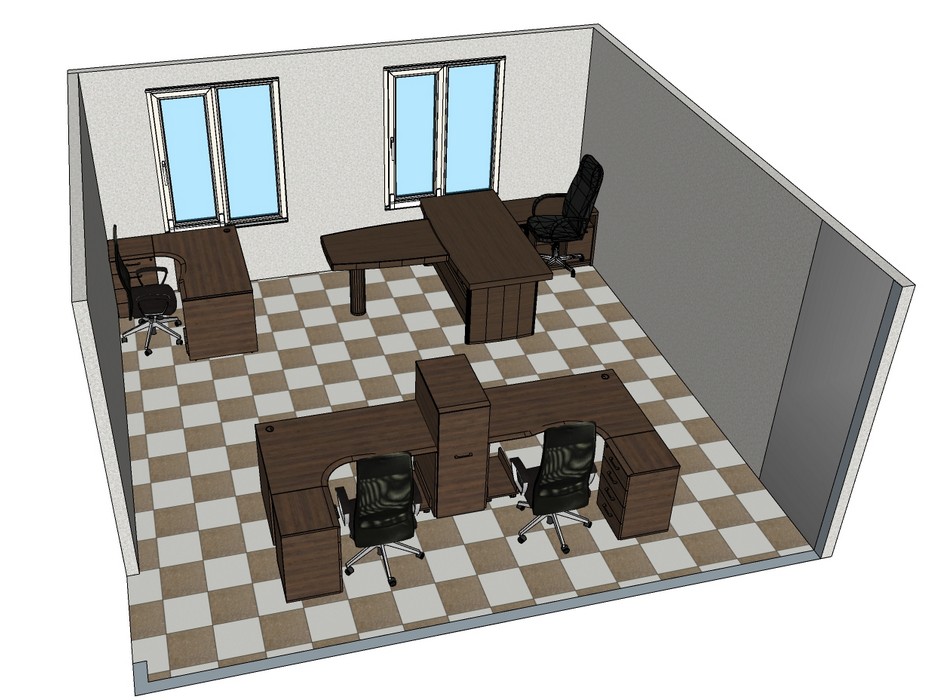 Мебель для домашнего кабинета Дуглас - вид 7