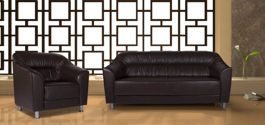 2-местный офисный диван Райт - вид 4