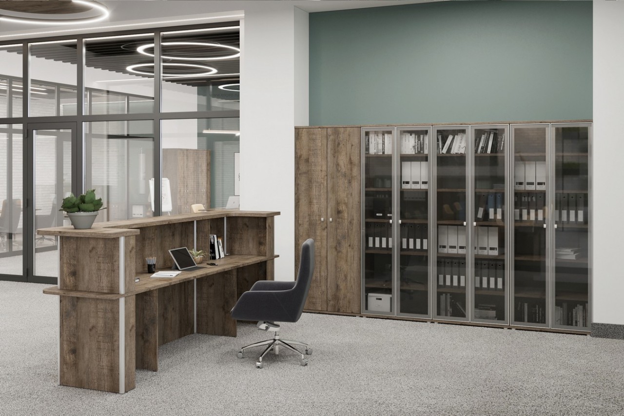 Угловая стойка-ресепшн Vasanta - вид 3