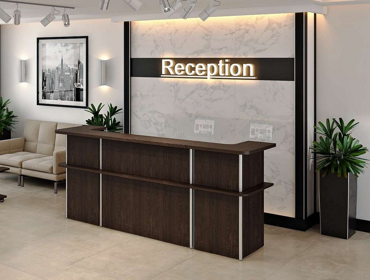 Угловая стойка-ресепшн Vasanta - вид 5