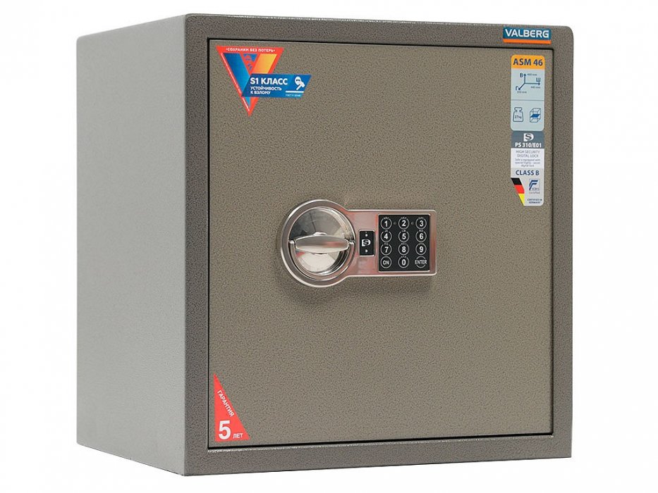 Сейф для офиса &laquo;VALBERG ASM-46 EL&raquo; - вид 2