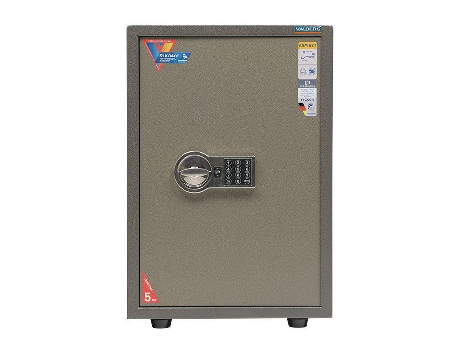 Сейф для офиса &laquo;VALBERG ASM-63 T EL&raquo; - вид 4