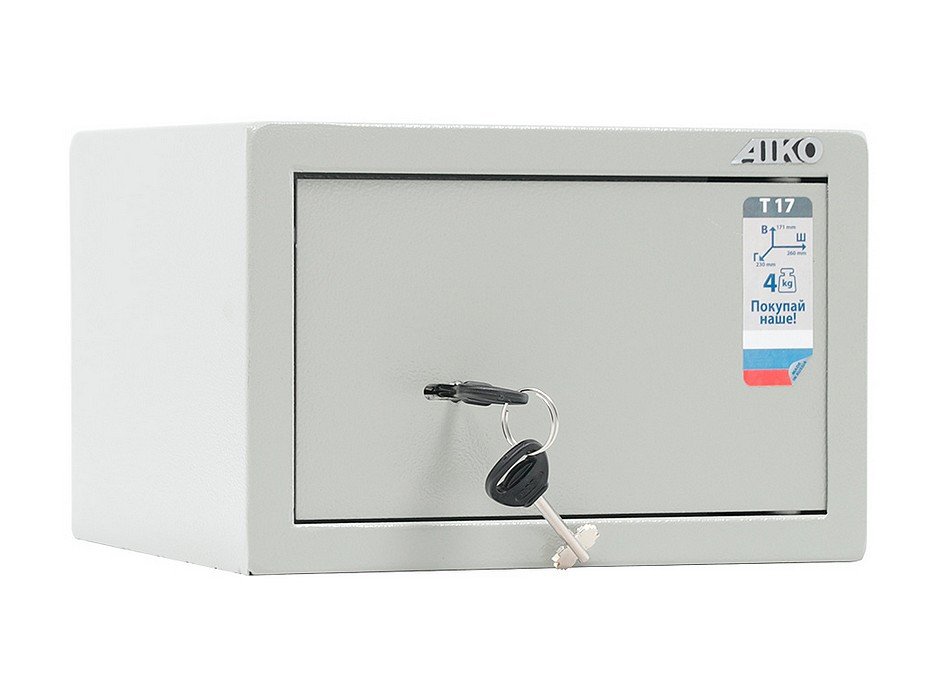 Сейф офисный металлический &laquo;AIKO Т-17 KL&raquo; - вид 2
