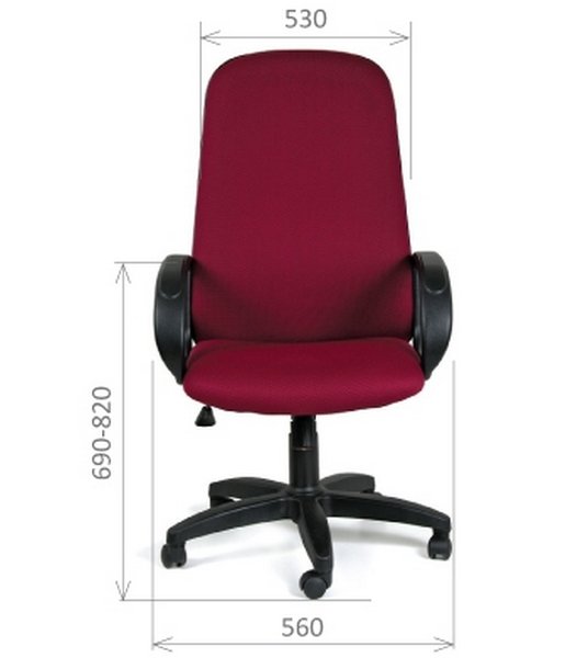 Офисное кресло эконом CHAIRMAN BUDGET-E-279 - вид 7